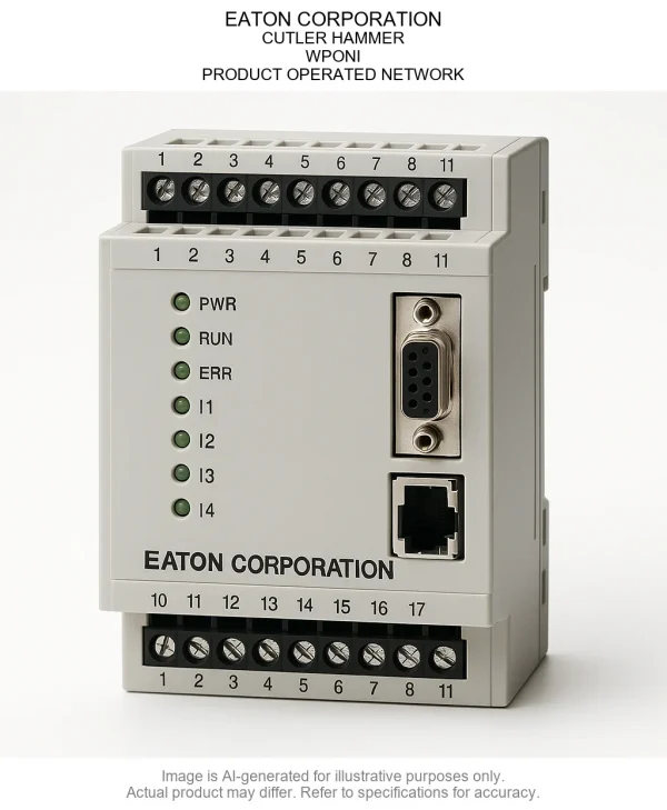 EATON CORPORATION; CUTLER HAMMER; WPONI; PRODUCT OPERATED NETWORK