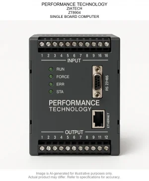 PERFORMANCE TECHNOLOGY; ZIATECH; ZT8904; SINGLE BOARD COMPUTER