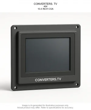 CONVERTERS. TV; 464; 10.4 INCH CGA