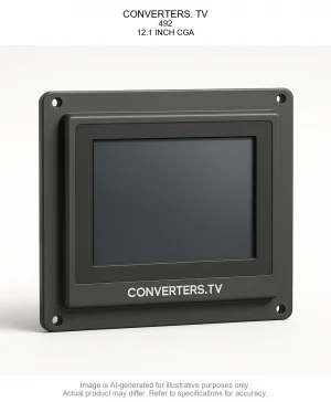 CONVERTERS. TV; 492; 12.1 INCH CGA