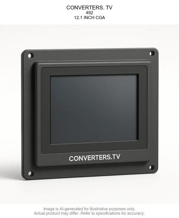 CONVERTERS. TV; 492; 12.1 INCH CGA