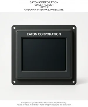 EATON CORPORATION; CUTLER HAMMER; 1575THX; OPERATOR INTERFACE