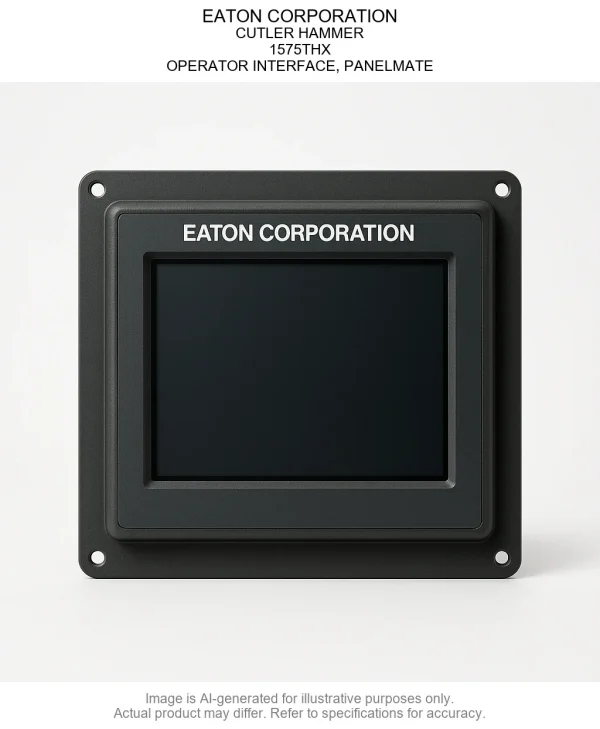 EATON CORPORATION; CUTLER HAMMER; 1575THX; OPERATOR INTERFACE