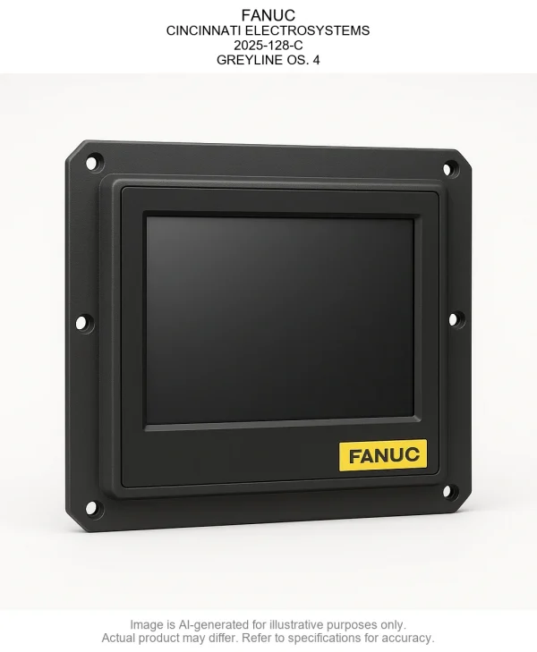 FANUC; CINCINNATI ELECTROSYSTEMS; 2025-128-C; GREYLINE OS. 4