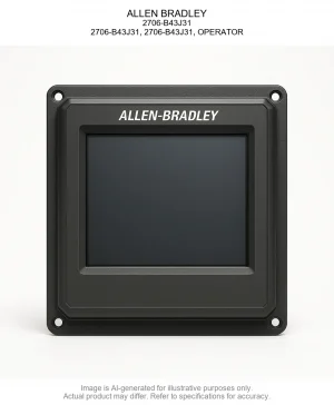 ALLEN BRADLEY; 2706-B43J31; 2706-B43J31