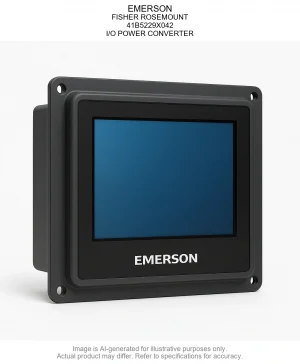 EMERSON; FISHER ROSEMOUNT; 41B5229X042; I/O POWER CONVERTER