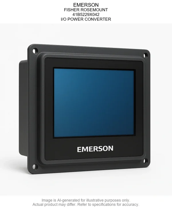 EMERSON; FISHER ROSEMOUNT; 41B5229X042; I/O POWER CONVERTER