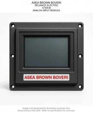 ASEA BROWN BOVERI; RELIANCE ELECTRIC; 57409-B; ANALOG INPUT MODULE