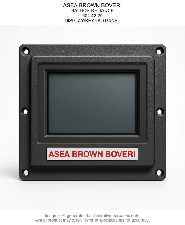 ASEA BROWN BOVERI; BALDOR RELIANCE; 604.42.20; DISPLAY/KEYPAD PANEL