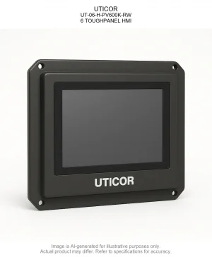 UTICOR; UT-06-H-PV600K-RW; 6 TOUGHPANEL HMI