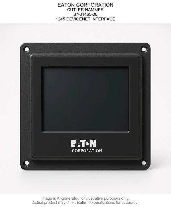EATON CORPORATION; CUTLER HAMMER; 87-01465-00; 1245 DEVICENET INTERFACE