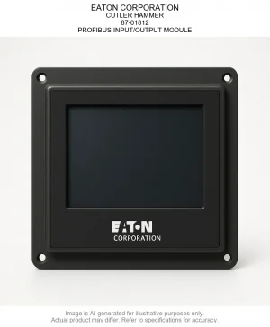 EATON CORPORATION; CUTLER HAMMER; 87-01812; PROFIBUS INPUT/OUTPUT MODULE