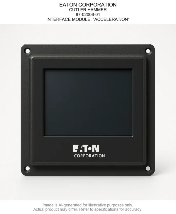 87-02008-01.webp EATON CORPORATION; CUTLER HAMMER; 87-02008-01; INTERFACE MODULE