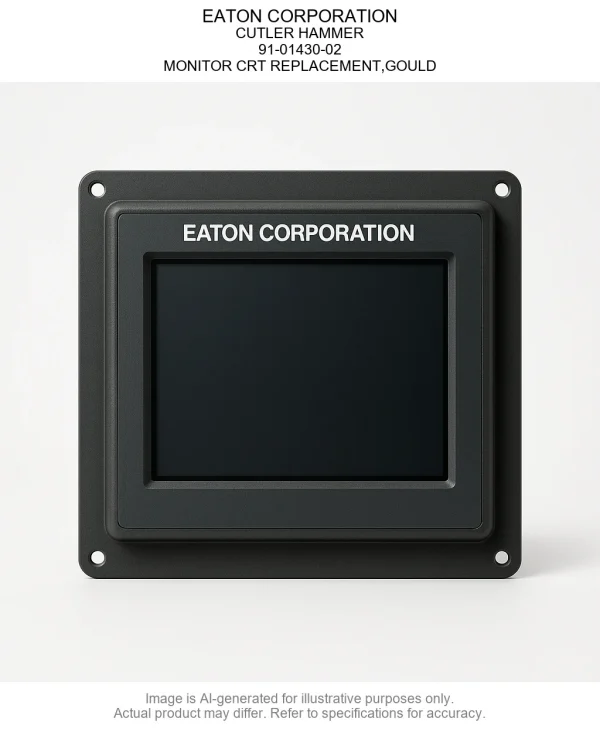 91-01430-02.webp EATON CORPORATION; CUTLER HAMMER; 91-01430-02; MONITOR CRT REPLACEMENT