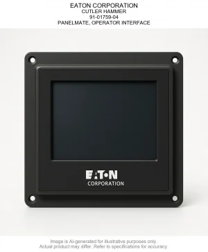 EATON CORPORATION; CUTLER HAMMER; 91-01759-04; PANELMATE