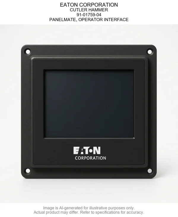 EATON CORPORATION; CUTLER HAMMER; 91-01759-04; PANELMATE