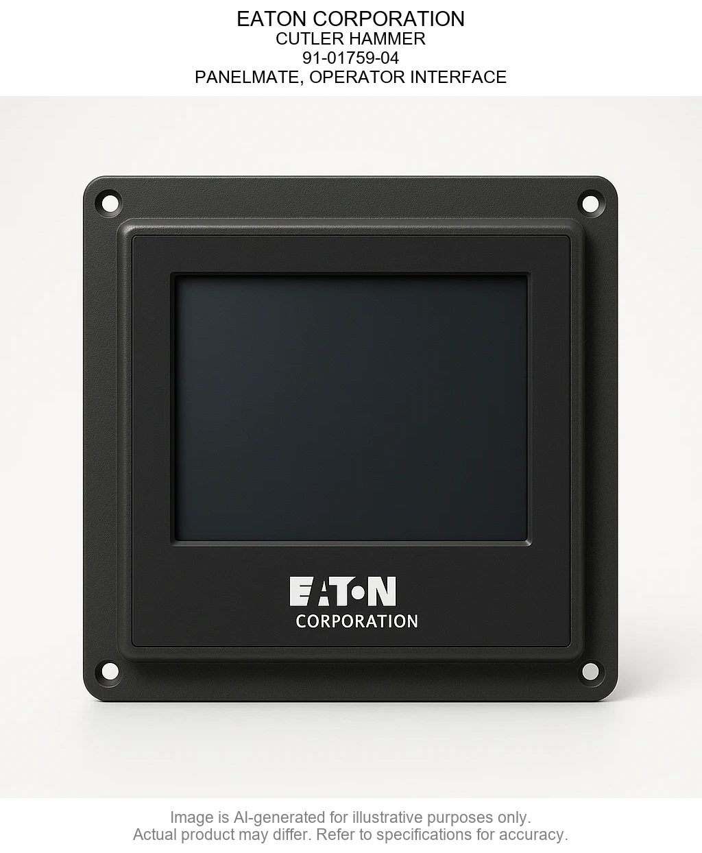 EATON CORPORATION; CUTLER HAMMER; 91-01759-04; PANELMATE