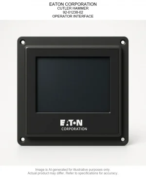 EATON CORPORATION; CUTLER HAMMER; 92-01238-02; OPERATOR INTERFACE
