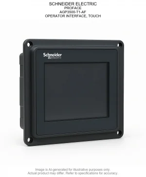 SCHNEIDER ELECTRIC; PROFACE; AGP3500-T1-AF; OPERATOR INTERFACE