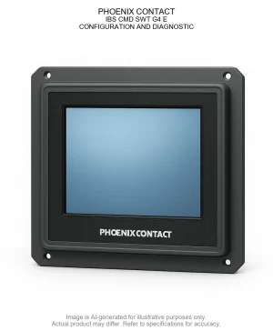 PHOENIX CONTACT; IBS CMD SWT G4 E; CONFIGURATION AND DIAGNOSTIC