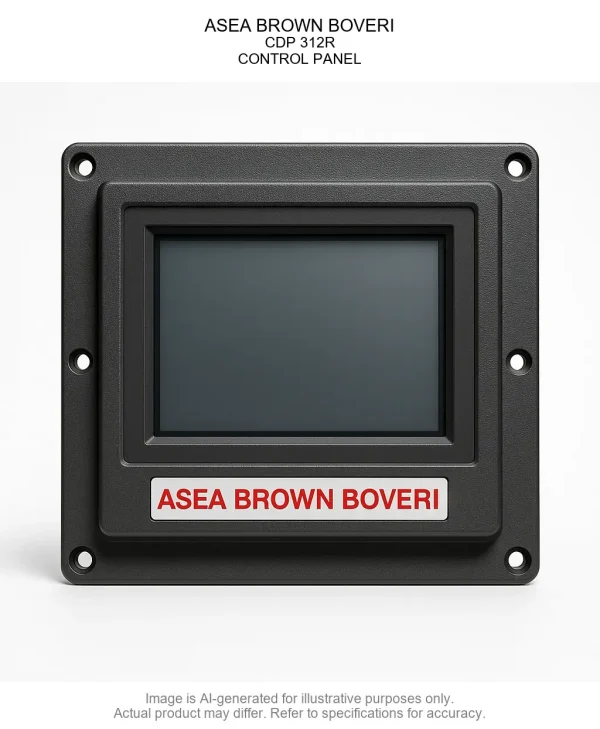 ASEA BROWN BOVERI; CDP 312R; CONTROL PANEL