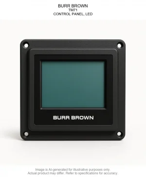 BURR BROWN; TM71; CONTROL PANEL