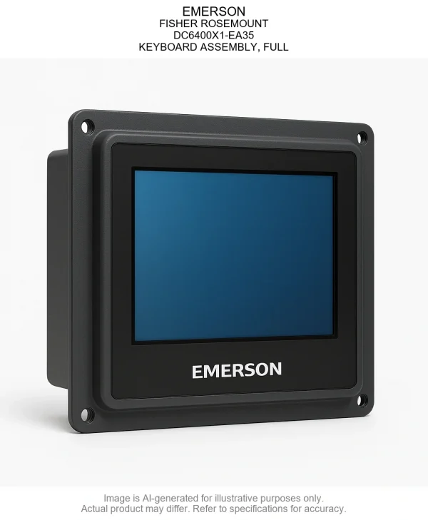 DC6400X1-EA35.webp EMERSON; FISHER ROSEMOUNT; DC6400X1-EA35; KEYBOARD ASSEMBLY