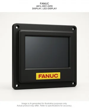FANUC; A61L-0001-0255; DISPLAY