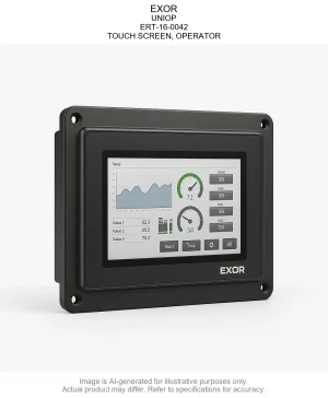 EXOR; UNIOP; ERT-16-0042; TOUCH SCREEN