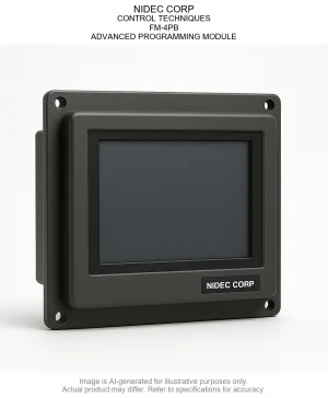 NIDEC CORP; CONTROL TECHNIQUES; FM-4PB; ADVANCED PROGRAMMING MODULE