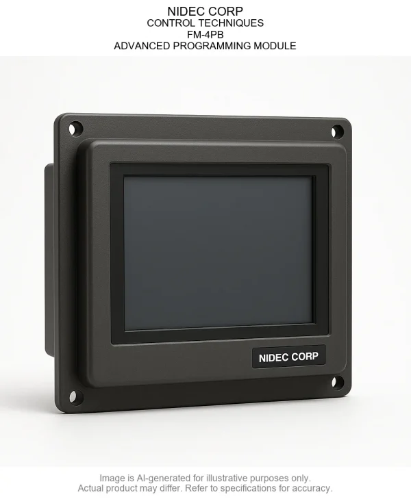 NIDEC CORP; CONTROL TECHNIQUES; FM-4PB; ADVANCED PROGRAMMING MODULE