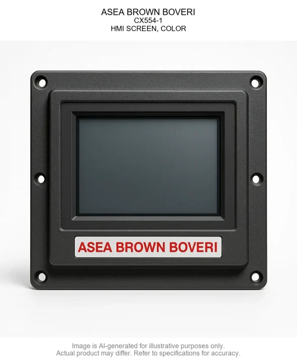 ASEA BROWN BOVERI; CX554-1; HMI SCREEN