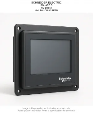 SCHNEIDER ELECTRIC; SQUARE D; HMIDT651; HMI TOUCH SCREEN