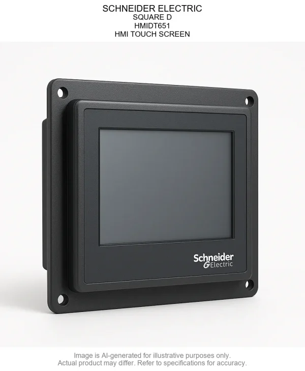 SCHNEIDER ELECTRIC; SQUARE D; HMIDT651; HMI TOUCH SCREEN