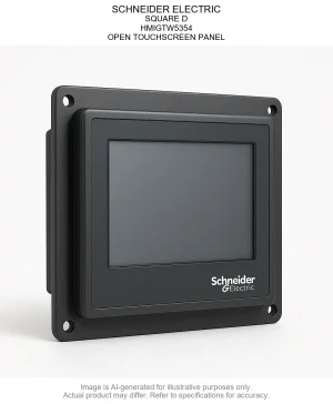 SCHNEIDER ELECTRIC; SQUARE D; HMIGTW5354; OPEN TOUCHSCREEN PANEL