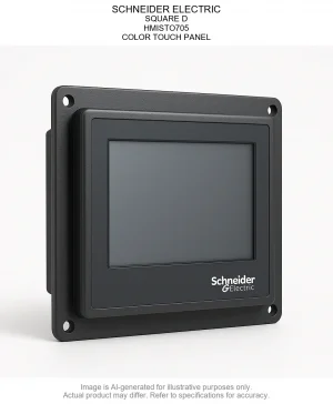 SCHNEIDER ELECTRIC; SQUARE D; HMISTO705; COLOR TOUCH PANEL