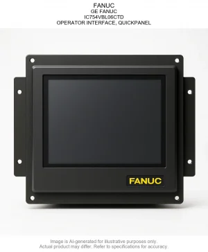 FANUC; GE FANUC; IC754VBL06CTD; OPERATOR INTERFACE
