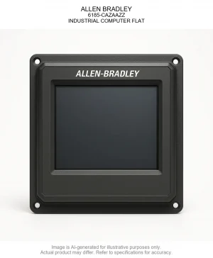 ALLEN BRADLEY; 6185-CAZAAZZ; INDUSTRIAL COMPUTER FLAT
