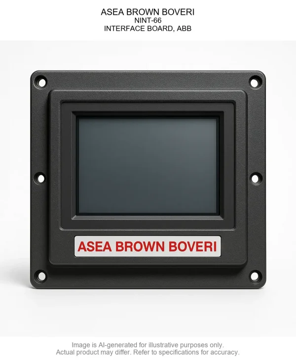 ASEA BROWN BOVERI; NINT-66; INTERFACE BOARD