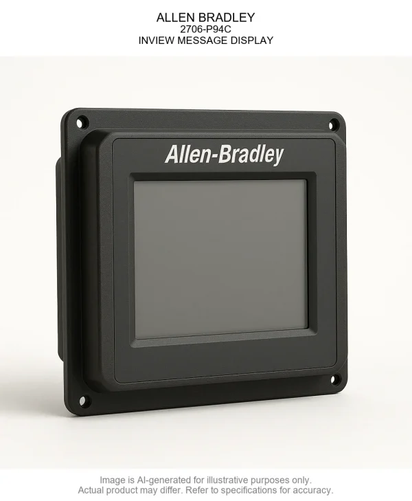 INVIEW20MESSAGE20DISPLAY.webp ALLEN BRADLEY; 2706-P94C; INVIEW MESSAGE DISPLAY