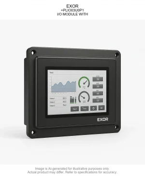 EXOR; +PLIO03U0P1; I/O MODULE WITH