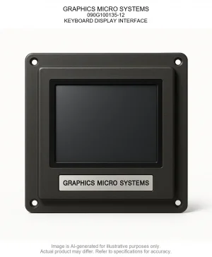 GRAPHICS MICRO SYSTEMS; 090G100135-12; KEYBOARD DISPLAY INTERFACE