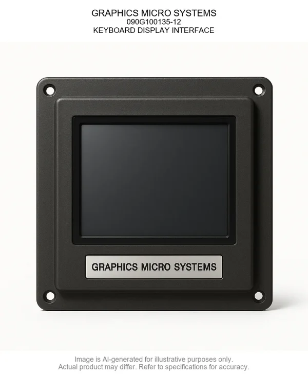KEYBOARD20DISPLAY20INTERFACE.webp GRAPHICS MICRO SYSTEMS; 090G100135-12; KEYBOARD DISPLAY INTERFACE