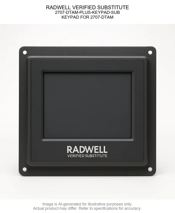 RADWELL VERIFIED SUBSTITUTE; 2707-DTAM-PLUS-KEYPAD-SUB; KEYPAD FOR 2707-DTAM