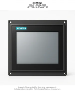 SIEMENS; C79451-A3492-B605; KEYPAD