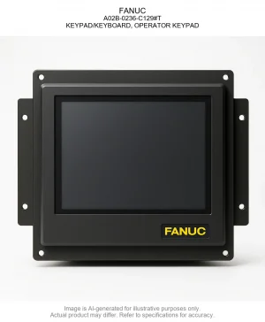 FANUC; A02B-0236-C129#T; KEYPAD/KEYBOARD