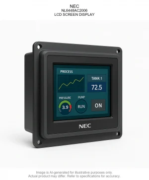 NEC; NL6448AC2006; LCD SCREEN DISPLAY