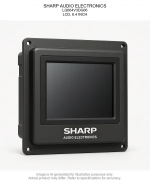 SHARP AUDIO ELECTRONICS; LQ064V3DG06; LCD