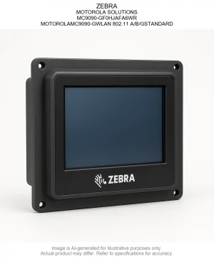 ZEBRA; MOTOROLA SOLUTIONS; MC9090-GF0HJAFA6WR; MOTOROLAMC9090-GWLAN 802.11 A/B/GSTANDARD