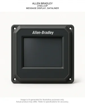 ALLEN BRADLEY; 2706-LV2P; MESSAGE DISPLAY